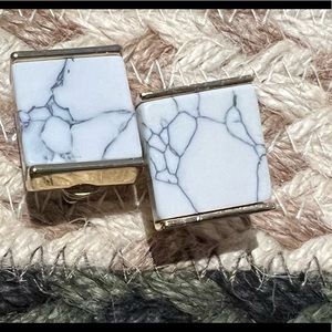 Marble earrings